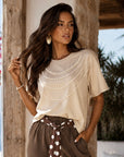 T-SHIRT LYLY - BEIGE