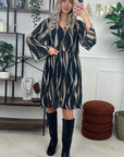 ROBE VICTORIA COURTE - CHOCOLAT