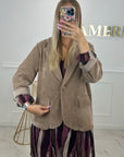 BLAZER DIANE - CAMEL