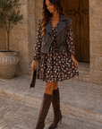 ROBE DIANE - CHOCO