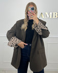 BLAZER NALA - CHOCOLAT
