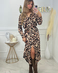 ROBE CHEMISE LÉOPRAD