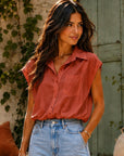 BLOUSE ANDY - TERRACOTA