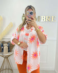 CHEMISE SOLEIL - ORANGE