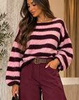 PULL LAURA - CERISE