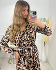 ROBE CHEMISE LÉOPRAD