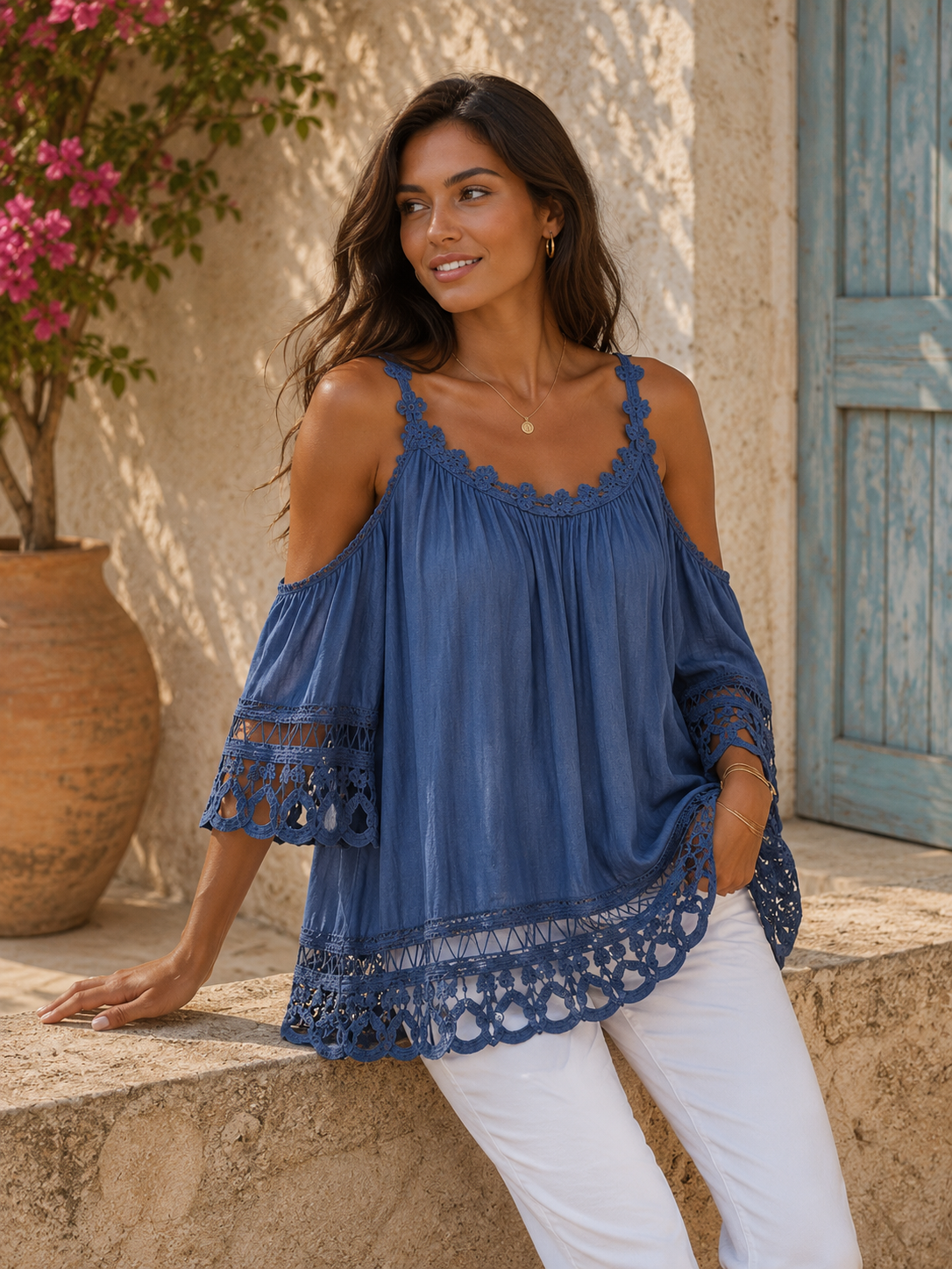 TOP LISE - BLEU