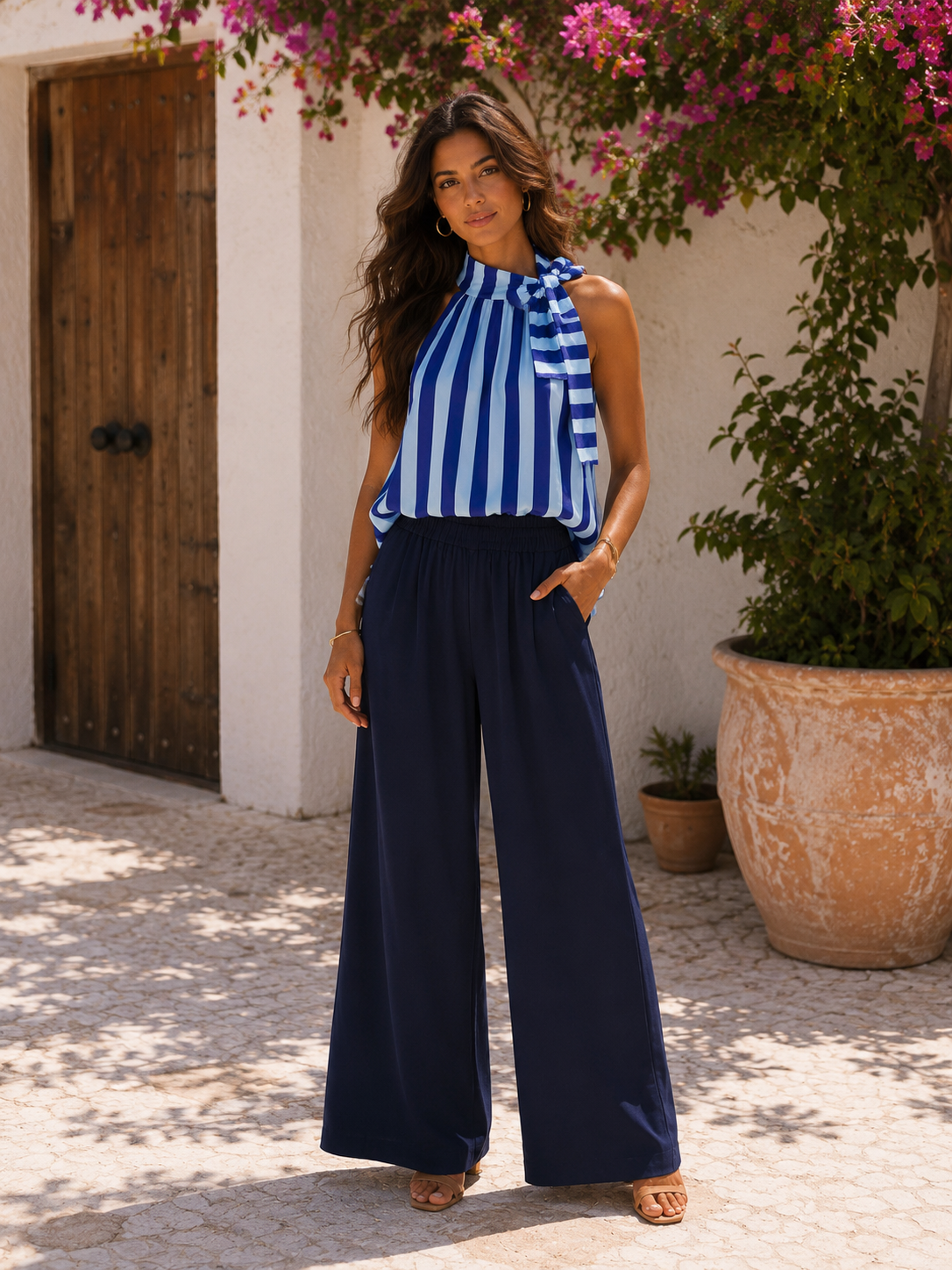TOP MINA - BLEU