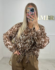 CHEMISE LIVIA - CAMEL