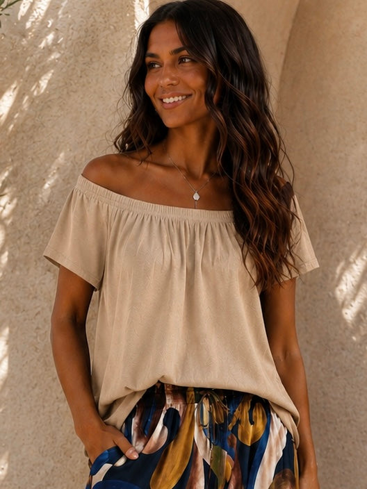 TOP AINA - BEIGE
