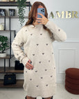 ROBE LARISA - BEIGE