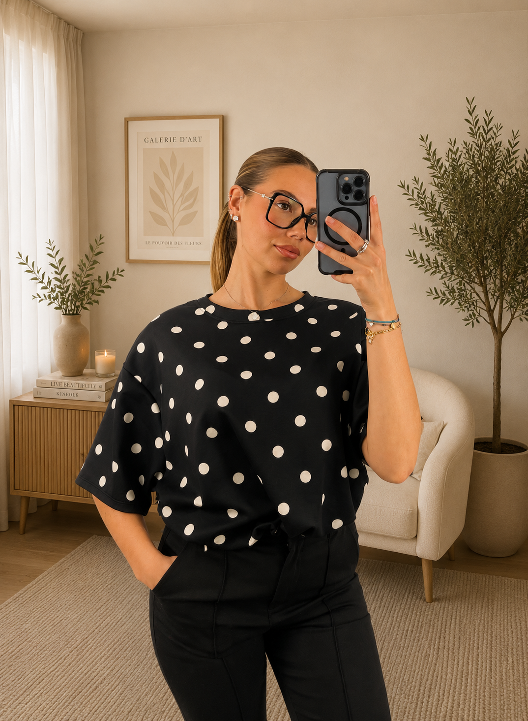 TOP POIS - NOIR