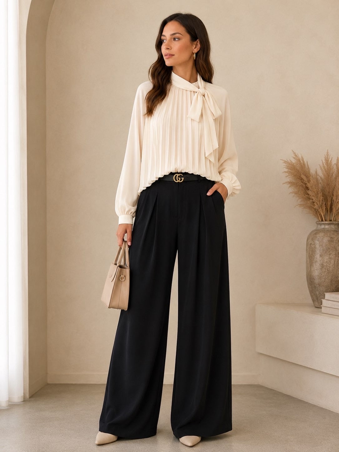 PANTALON ELSA - NOIR