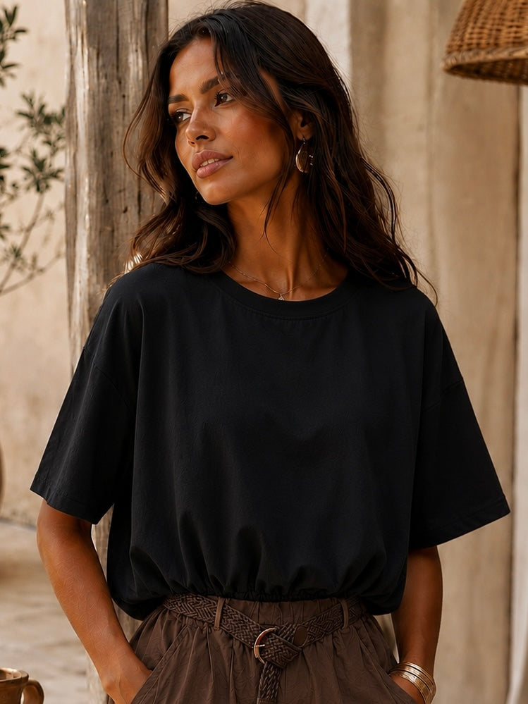 T-SHIRT KYLA - NOIR