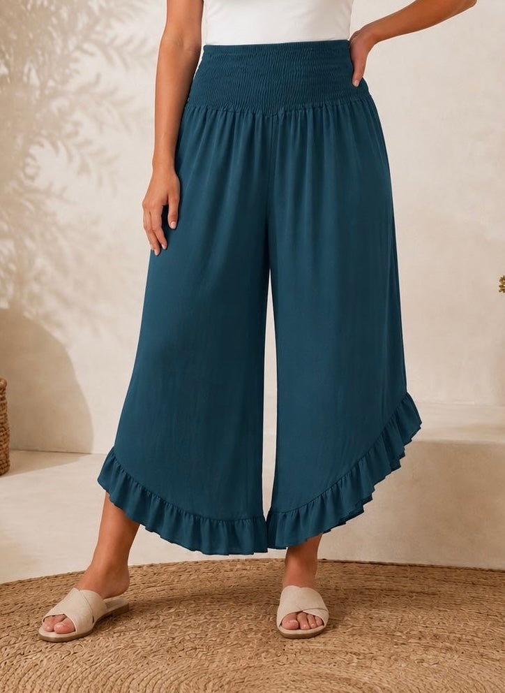 PANTALON NILA - BLEU