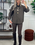 CHEMISE SUN - CHOCOLAT