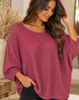 PULL IRENA - CERISE