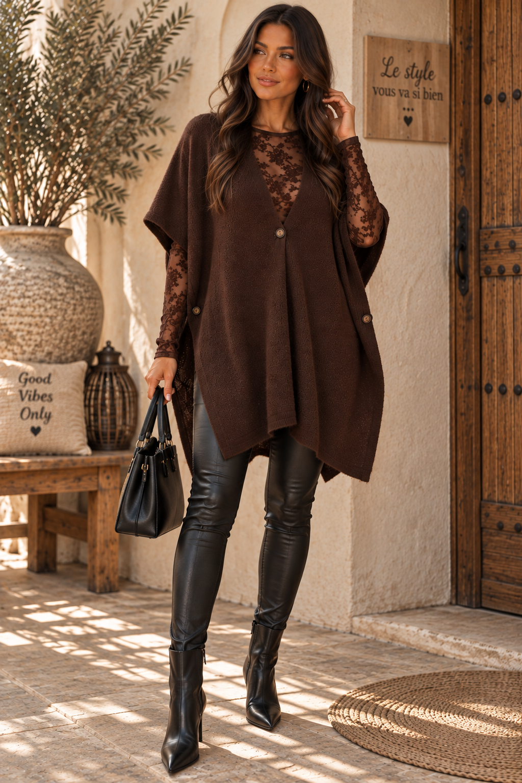 PONCHO - CHOCO