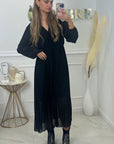 ROBE ESMERALDA- NOIRE