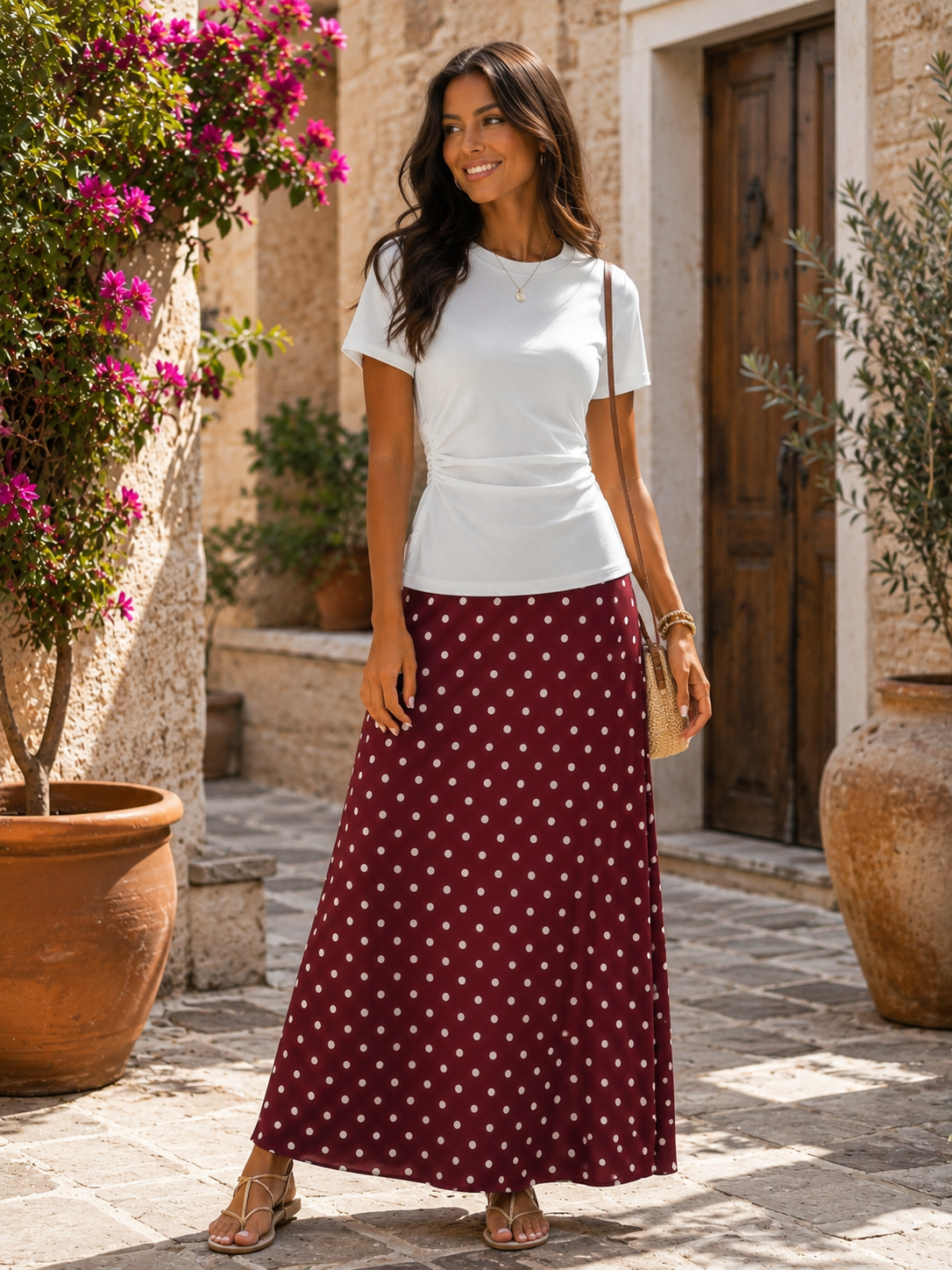 TOP BISIA - BLANC