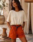 T-SHIRT KYLA - BEIGE