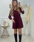 ROBE STELLA - BORDEAUX