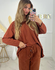 T-SHIRT BÉRÉNICE - TERRACOTTA