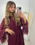 ROBE CORALIE - BORDEAUX