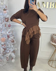 PANTALON LOEVA - CHOCO