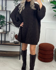 ROBE MELINDA - CHOCOLAT