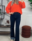 PULL LOUANE - ORANGE