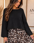 PULL LUCILE - NOIR