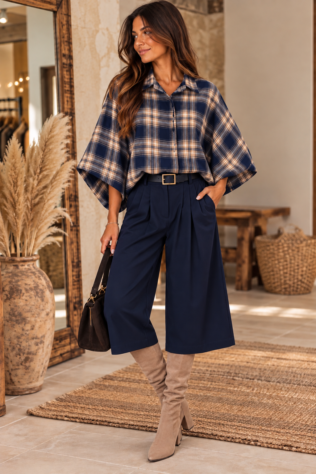 CHEMISE KATE - BLEU