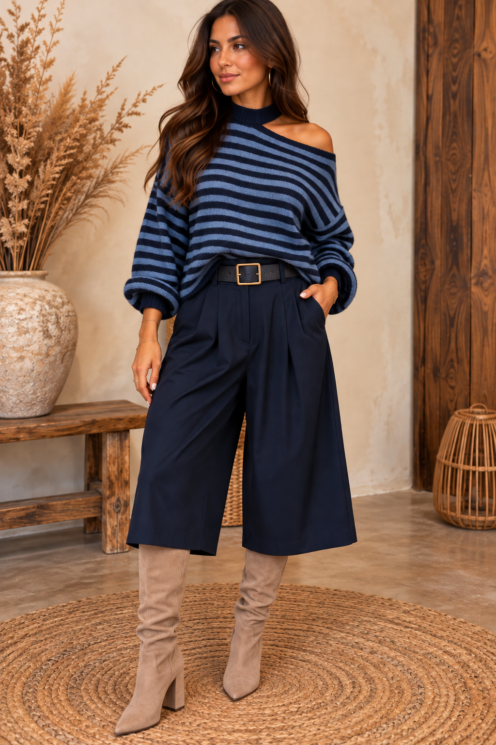 PULL JUSTINE - BLEU