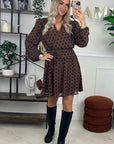 ROBE CAPUCINE - POIS