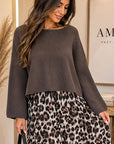 PULL LUCILE - CHOCO