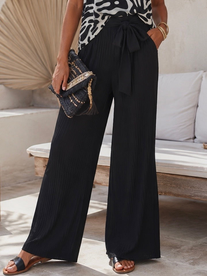 PANTALON LONA - NOIR