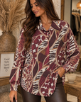 CHEMISE LIAM - CERISE