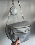 SAC BANANE - ARGENT