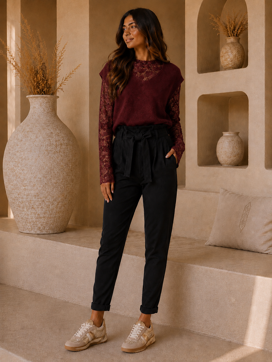 PULL ILONA - CERISE