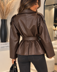 VESTE KENZA - CHOCO