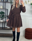 ROBE CAPUCINE - POIS