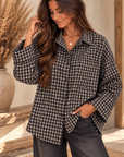 CHEMISE CASSIE - CHOCO