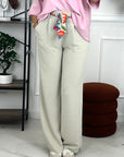 PANTALON LONA - BEIGE