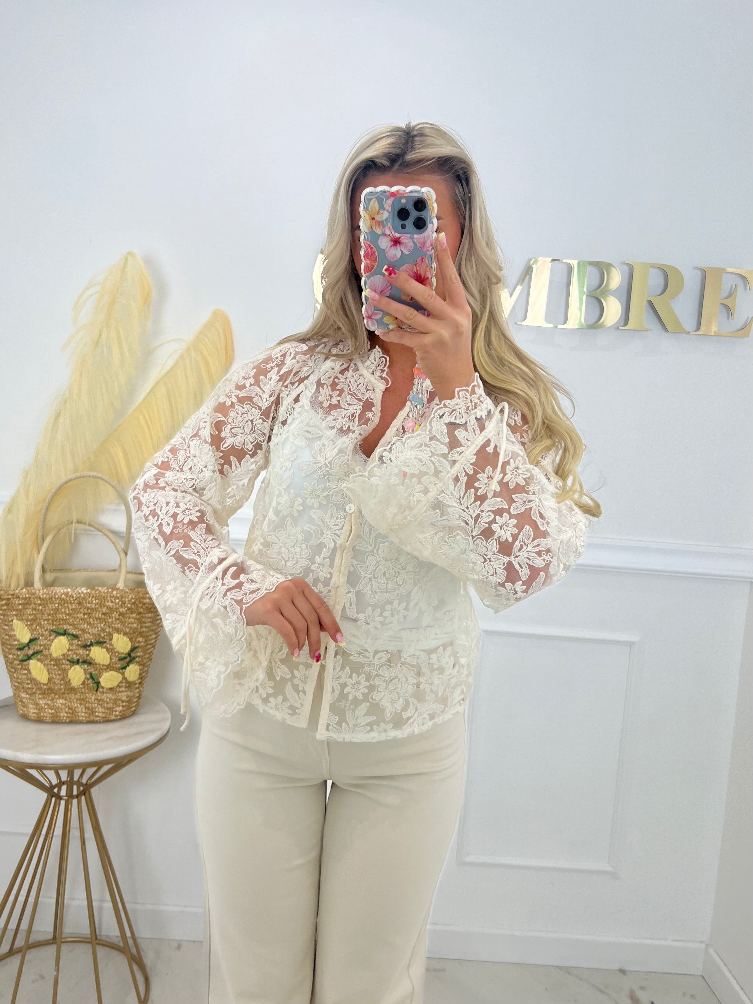 BLOUSE FLORALE