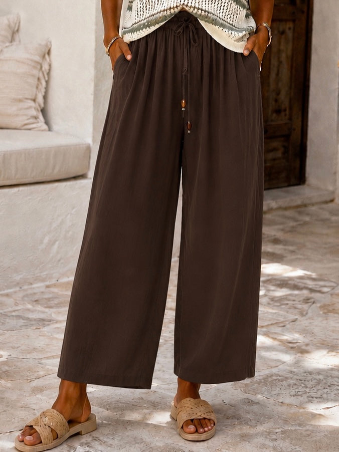 PANTALON LAURA - CHOCO