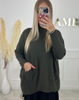 PULL INES - KAKI