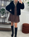 ROBE CAPUCINE - POIS