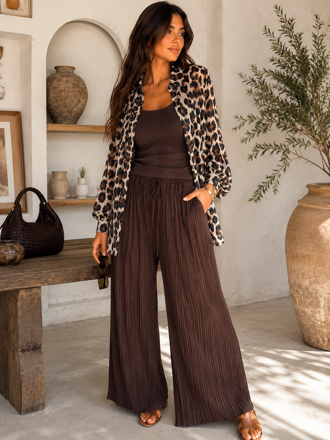 PANTALON NOVA - CHOCO