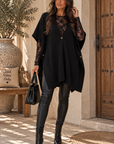 PONCHO - NOIR